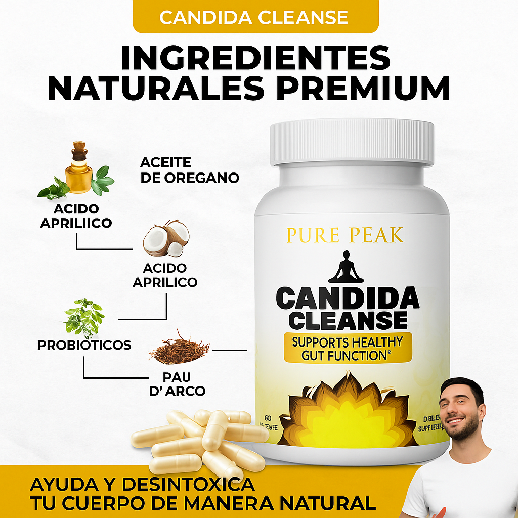 Candida Cleanse – Renueva tu energía desde adentro.