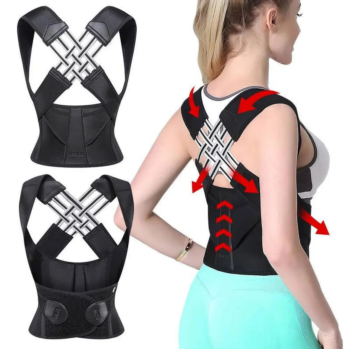 FAJA CORRECTORA DE POSTURA ERGONÓMICA