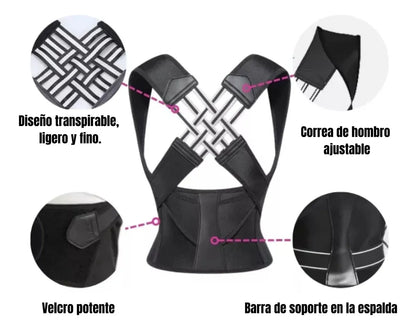 FAJA CORRECTORA DE POSTURA ERGONÓMICA